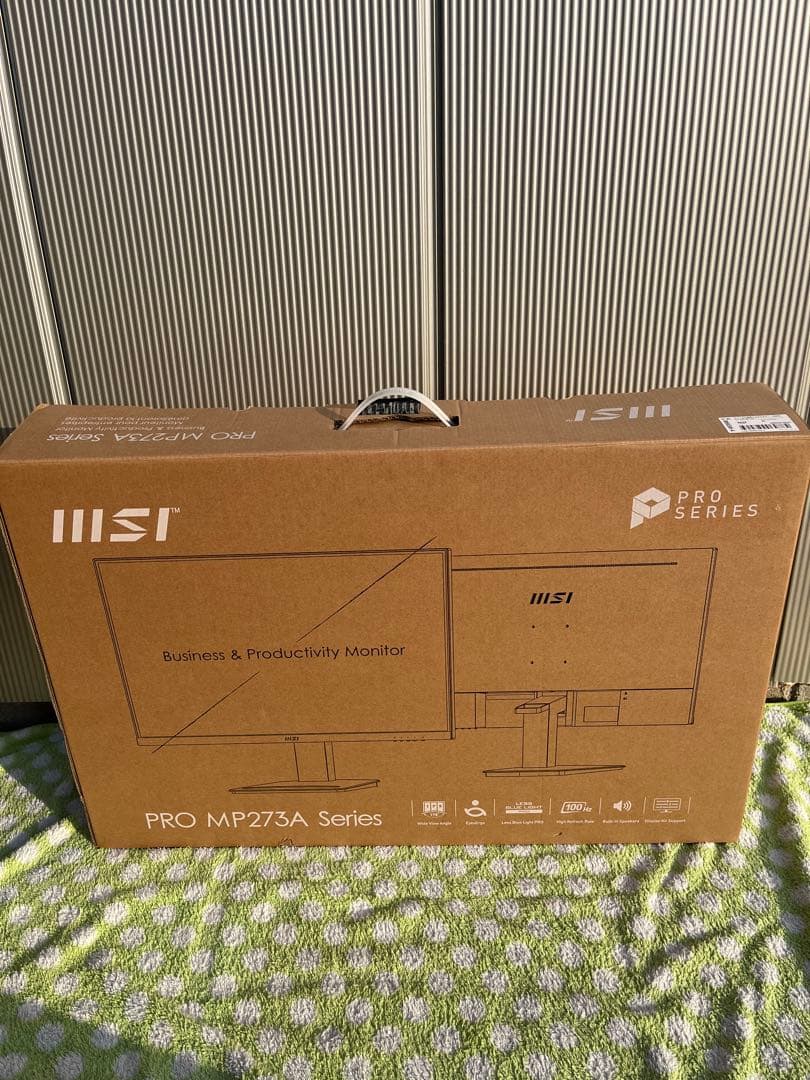 msi 27インチモニター　pro-mp273ap MSI PRO MP273AP