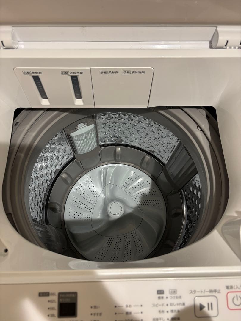 8kg洗剤自動投入洗濯機(NT80J1 ホワイト) 2024年モデル - メルカリ