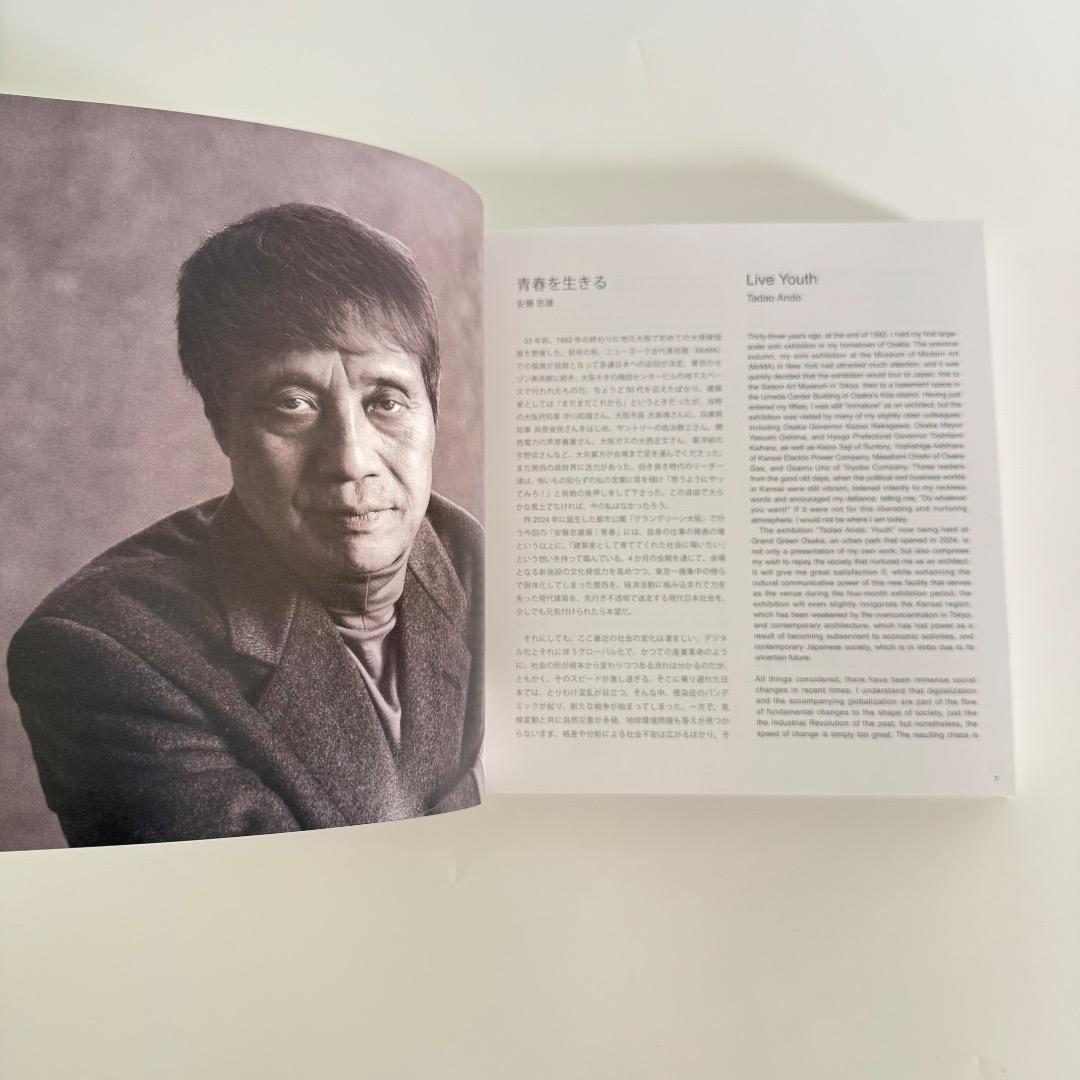 安藤忠雄直筆ドローイング＆サイン本 TADAO ANDO YOUTHアートブック