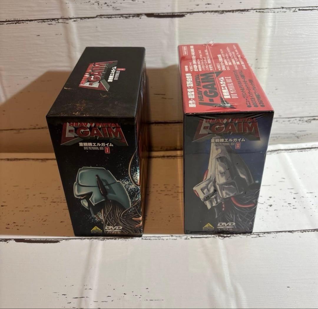 重戦機エルガイム メモリアルボックスDVD 【BOX1のdisk1以外未開封