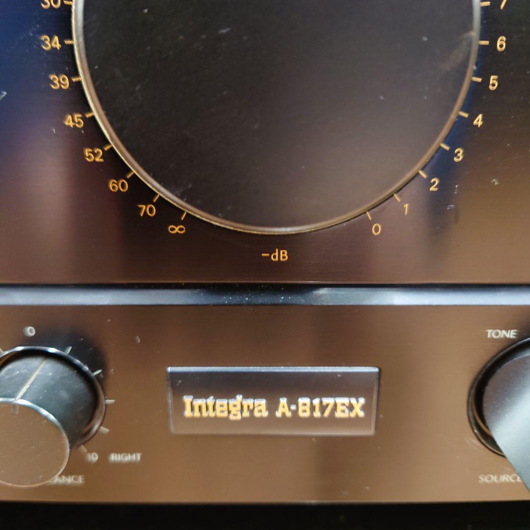 定価￥79800】ONKYO Integra A-817EXプリメインアンプ - メルカリ