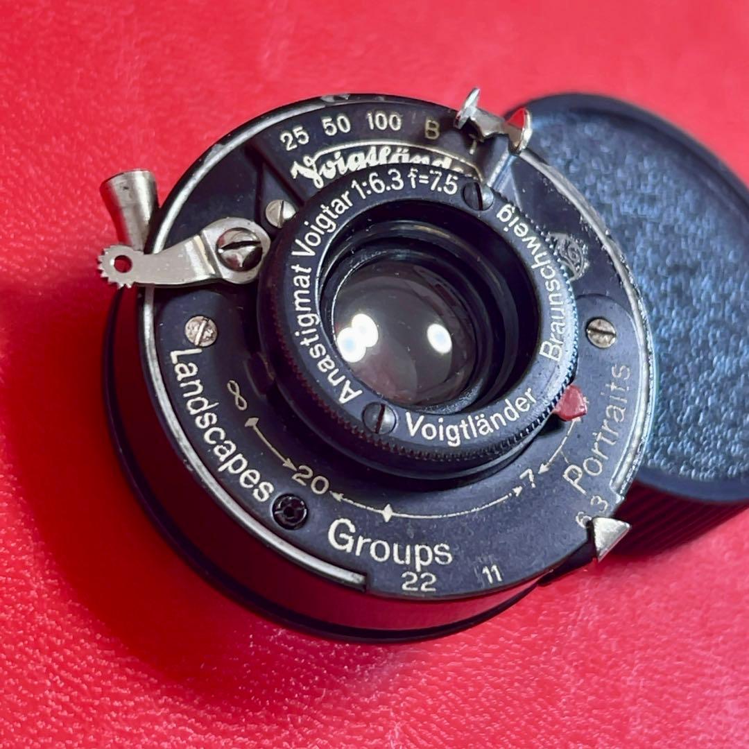 Voigtlander Voigtar 7.5cm f/6.3 銘レンズ