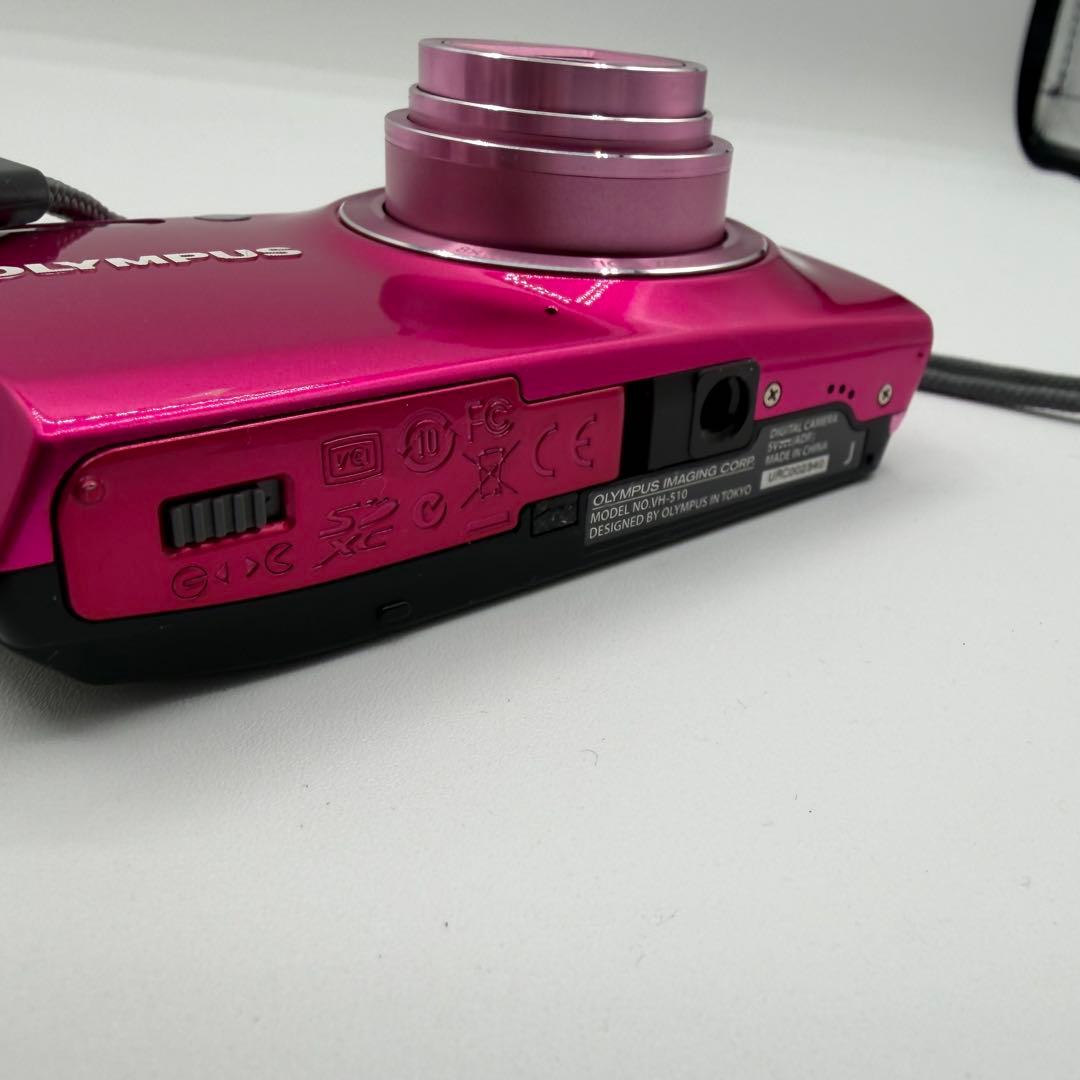 OLYMPUS オリンパス VH-510 コンデジ レトロ ピンク デジカメ - メルカリ