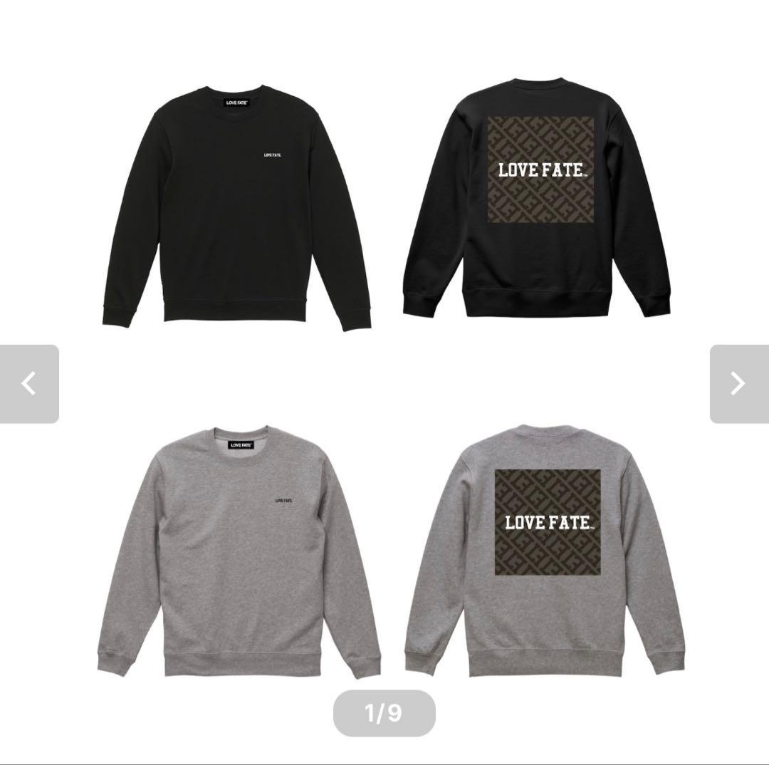 新品未使用】LOVEFATE スウェット Lサイズ 上林誠知選手 - メルカリ