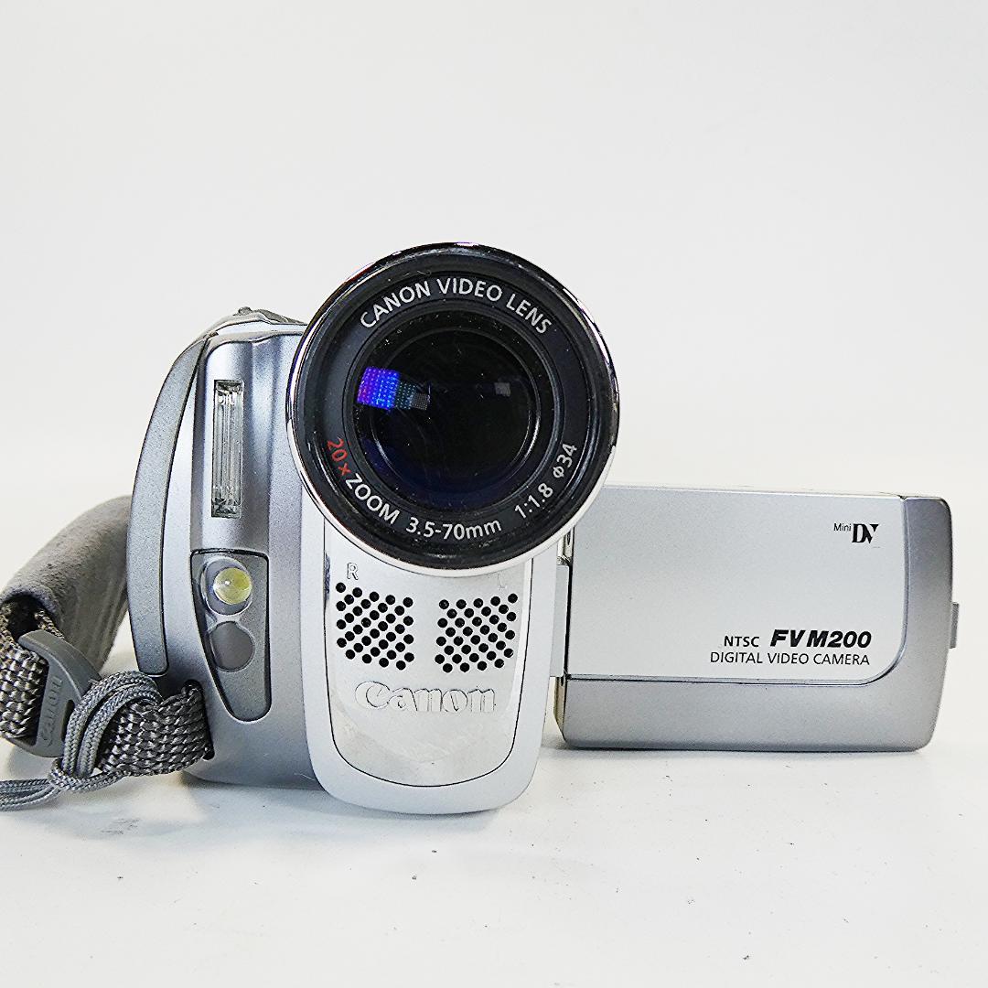 キャノン DM-FV M200 動作良好 MiniDVビデオ DVDダビングに - メルカリ