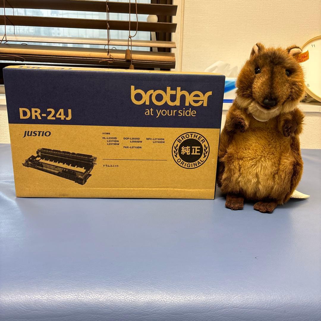 ブラザー　ドラムユニットDR-24Ｊ たのめーる】ブラザー ドラムユニット DR-24J 1個の通販