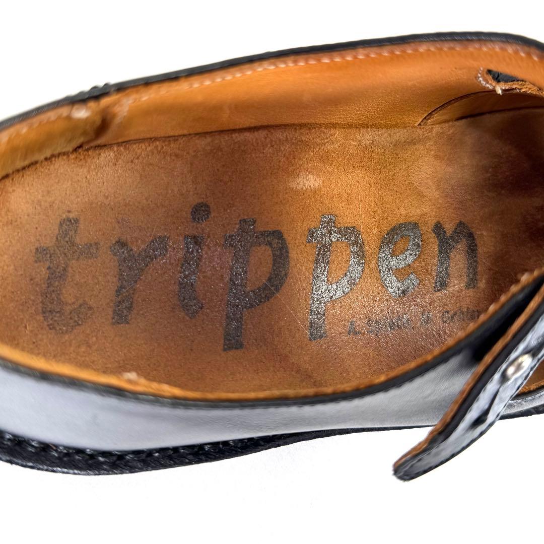 【trippen】トリッペン（23.5cm） メリージェーン パンプス ブラック