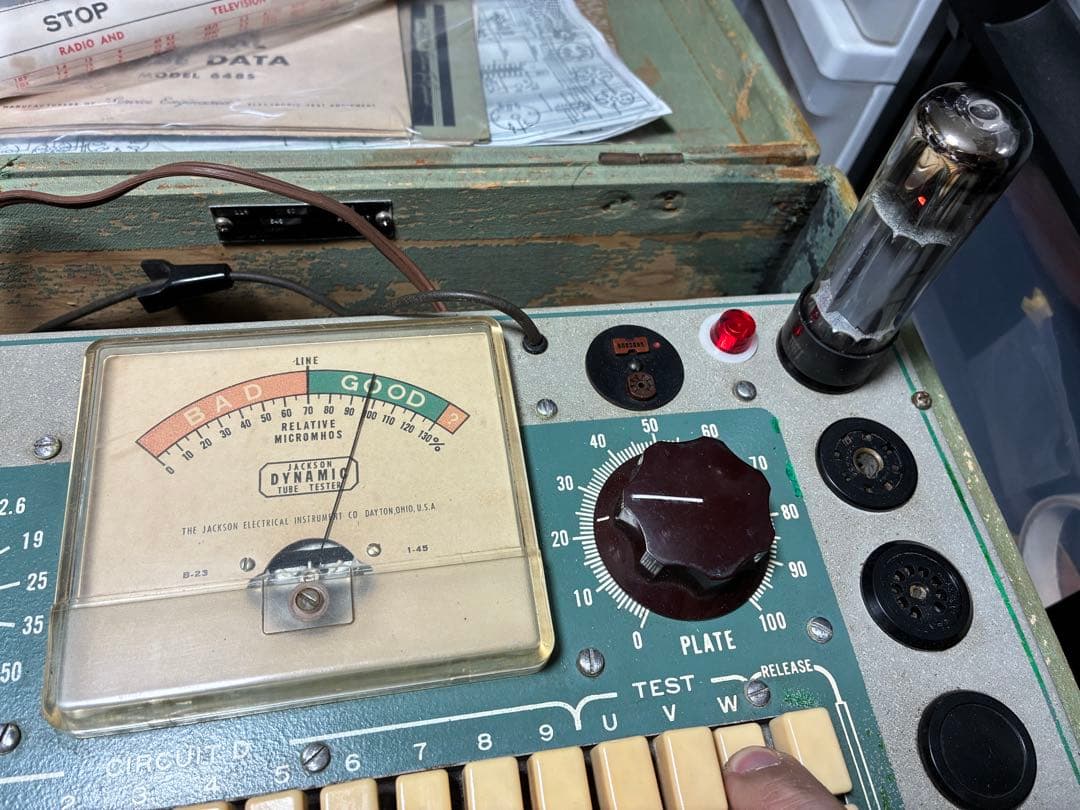 希少・1978年製】TELEFUNKEN EL34 真空管 （データ測定済） - メルカリ