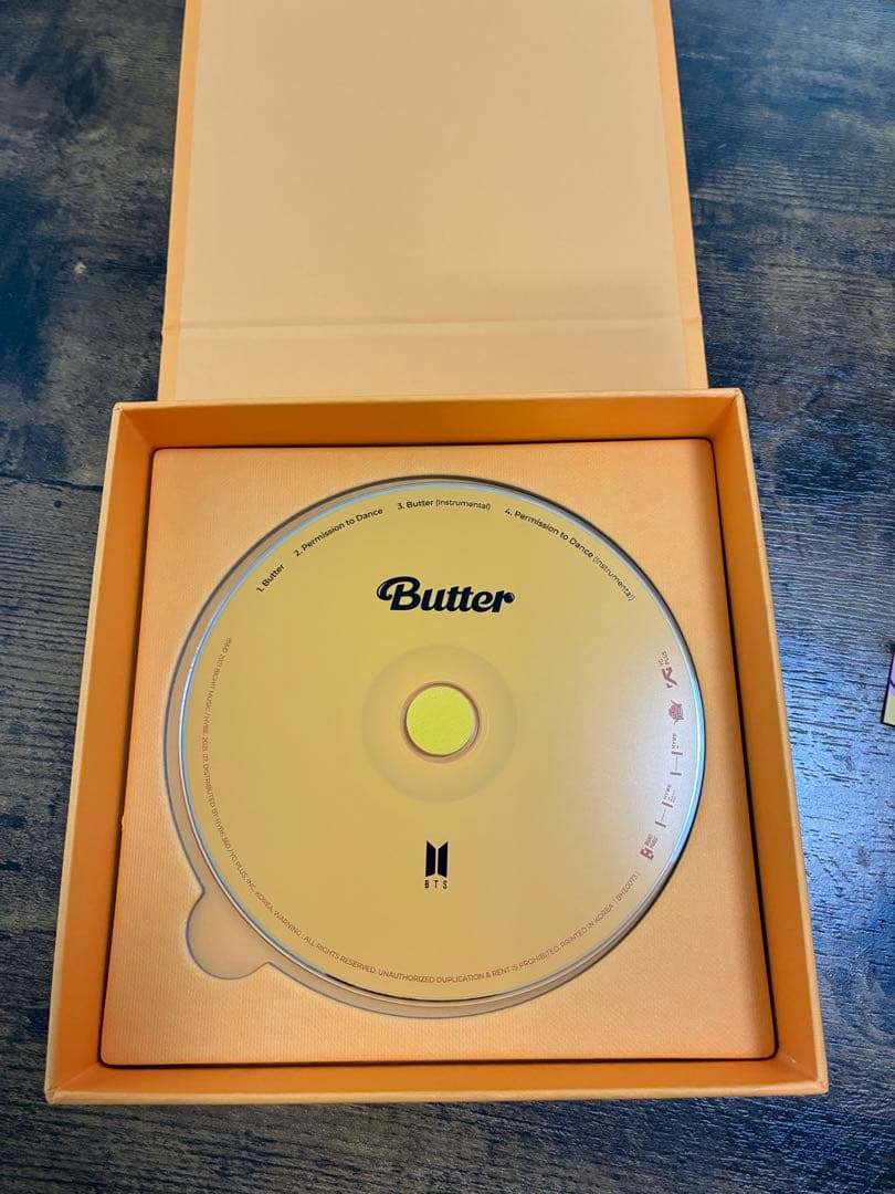BTS Butter CDセット ランダムトレカ ユニバ購入特典 ランダムフォト