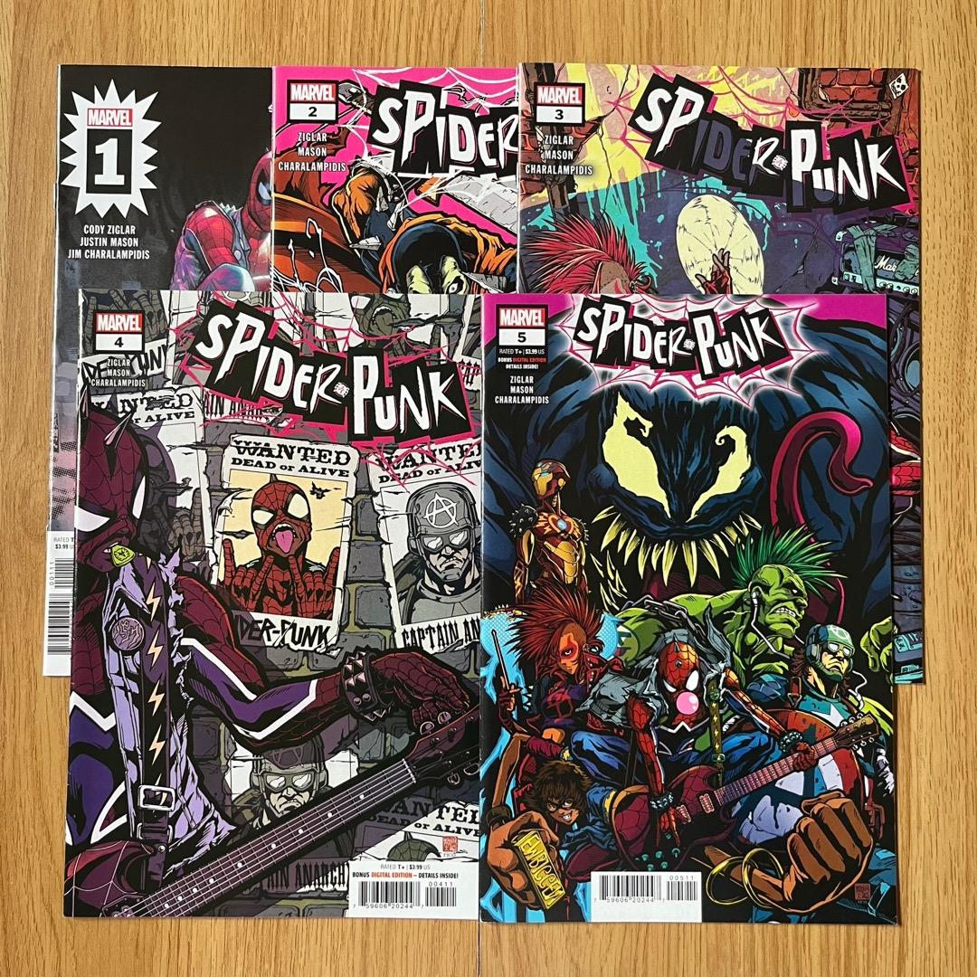 Spider-Punk #1-5 アメコミリーフ 全巻セット スパイダーパンク - メルカリ