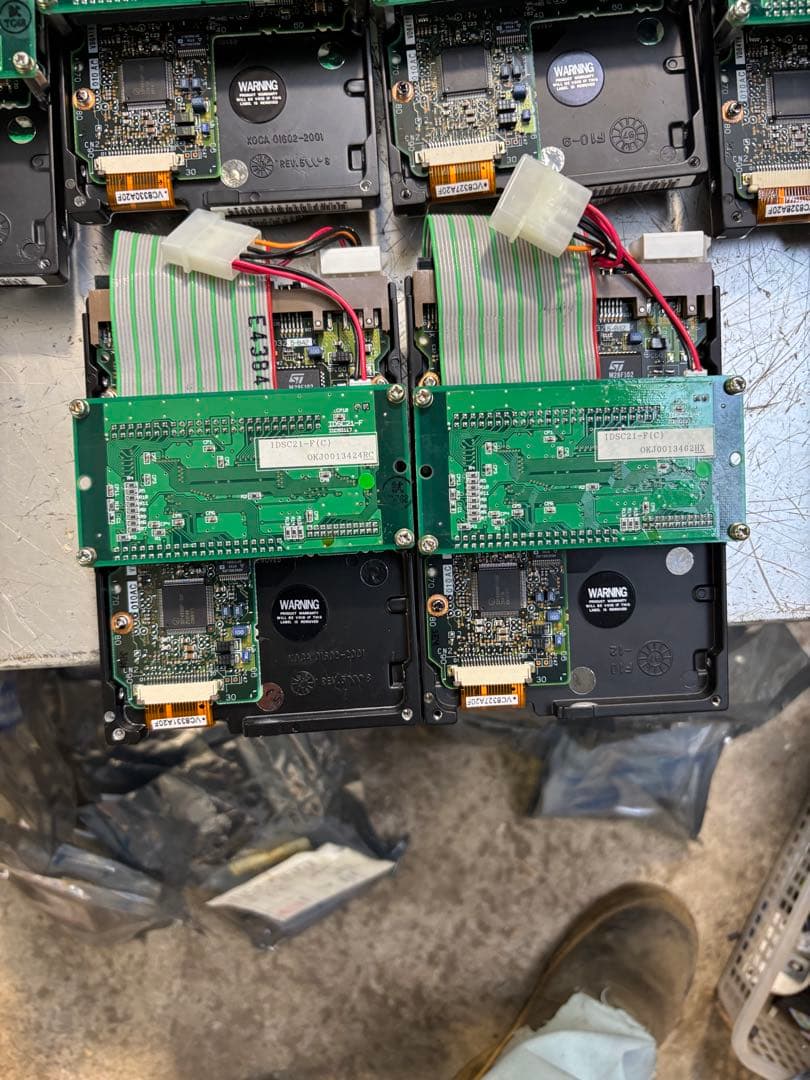 M57。ハードドライブ 富士通 MPA3017AT 1.7GB 5400RPM