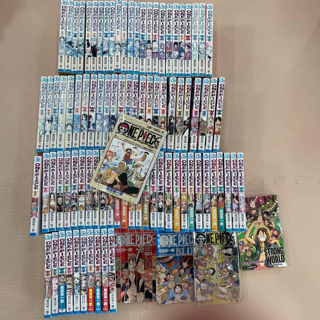 ワンピース 1巻〜94巻 関連漫画4冊 - メルカリ