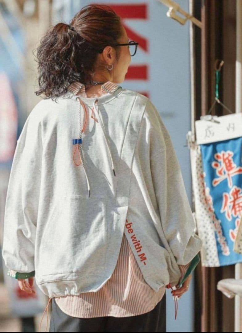 ニコアンド be with M 2wayオシャプルオーバー - メルカリ