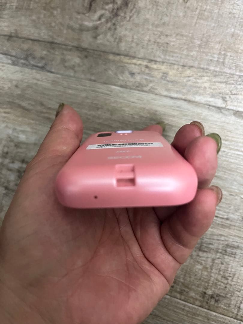 mamorino6 ホワイト ピンク 本体 au キッズ携帯 マモリーノ6 - メルカリ