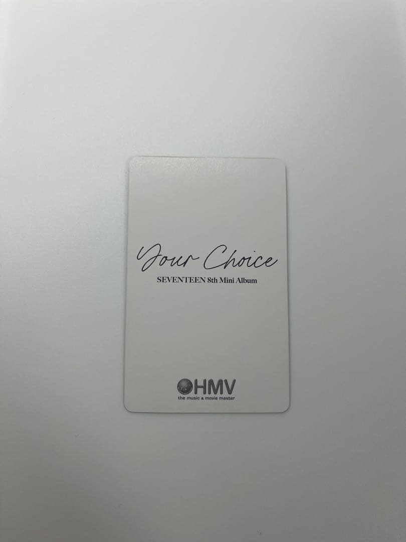 SEVENTEEN ディノ トレカ Your Choice HMV 特典 - メルカリ