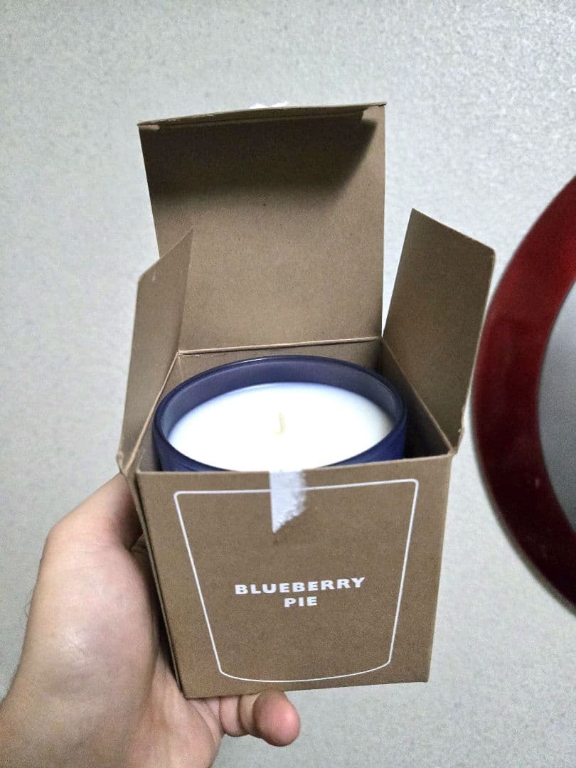 値下げ‼️レア❗【異端者の家】A24 ブルーベリーパイ キャンドル 映画