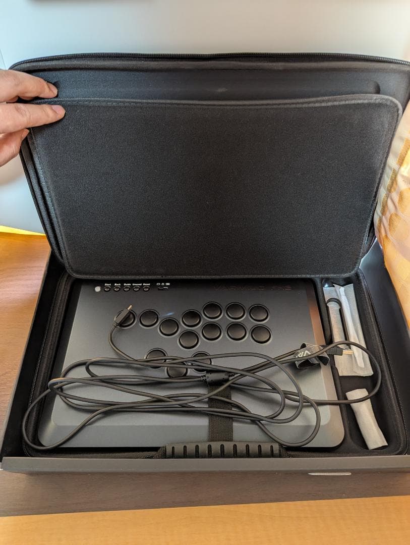 VARMILO FK2 ブラック ふもっふのおみせ レバーレス ケース付き VARMILO FK2(不屈) ブラック ラピッドトリガー搭載レバーレスアケコン