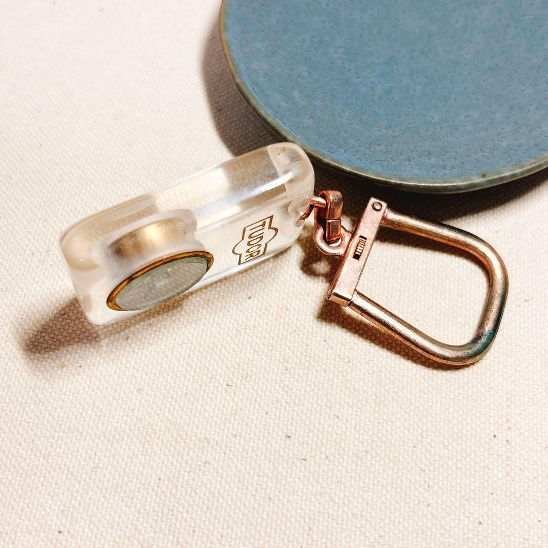 ブルボン キーホルダー TUDOR コンパス フランスフレンチ 方位磁針