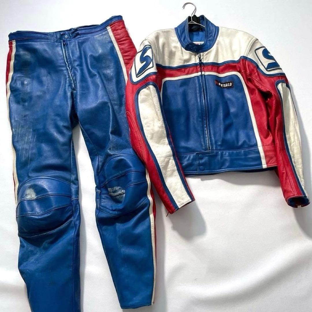 やじよし様専用】SINISALO レーシングスーツ 上下 54 本革 ツナギ