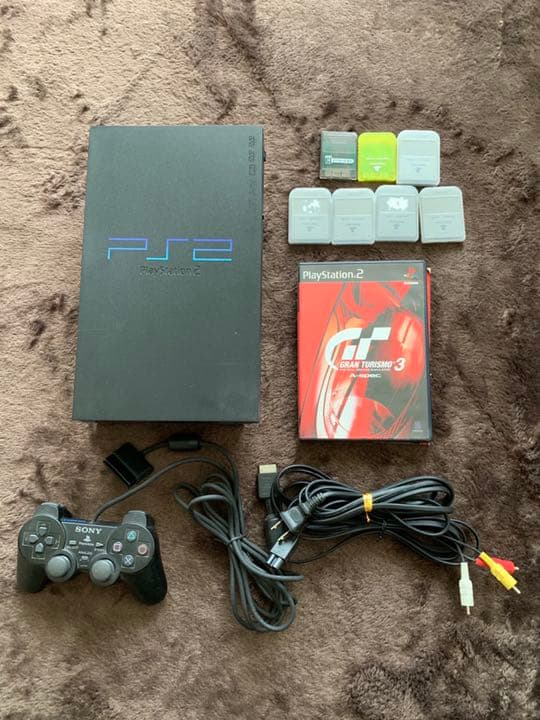 PS2 & GT3 セット Sony PlayStation 2 PS2 GT3 Racing Pack Gran Turismo 3 A-spec Box