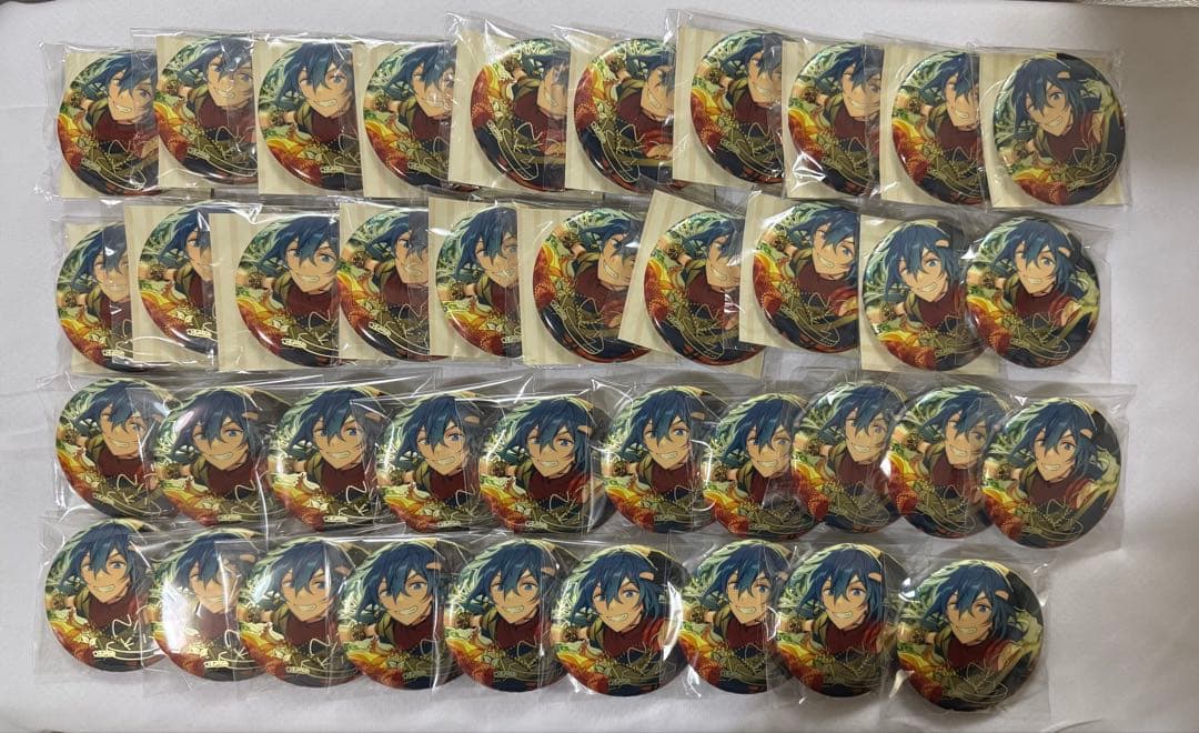 あんスタ Crazy:B 椎名ニキ ニキ 缶バッジ 繁夢 中国 フィーチャー2