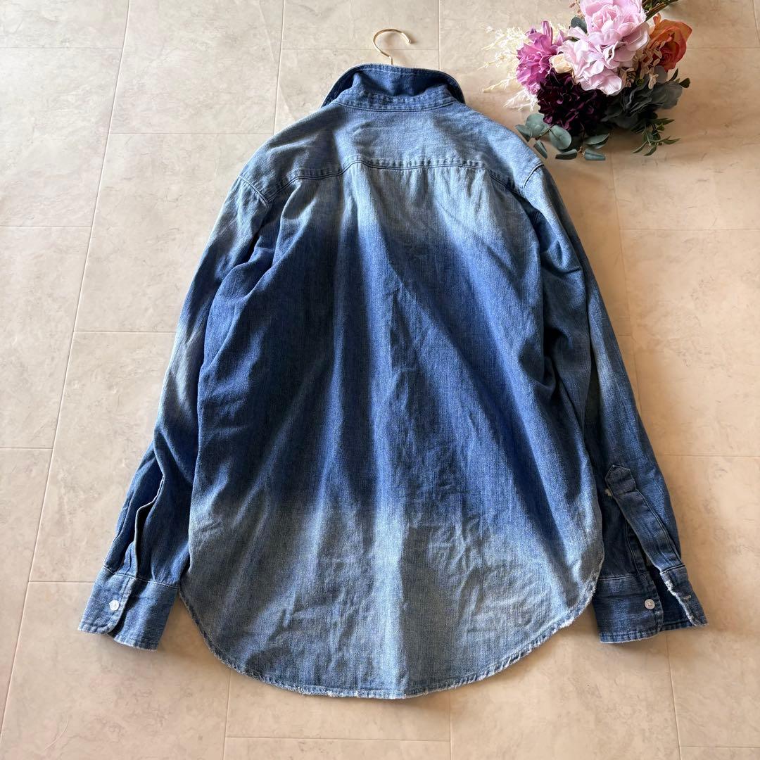 NO.6-131 frank&eileen Ron HermenデニムシャツS