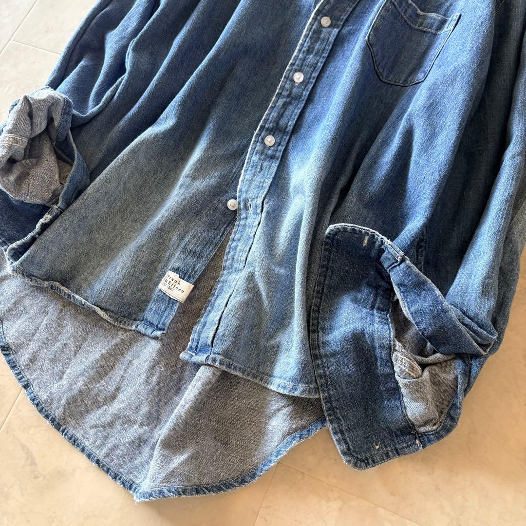 NO.6-131 frank&eileen Ron HermenデニムシャツS