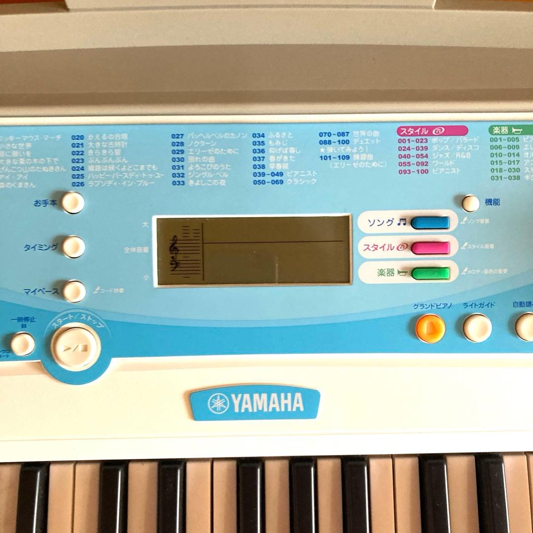 YAMAHA ヤマハ 電子キーボード PORTATONE EZ-J220 - メルカリ