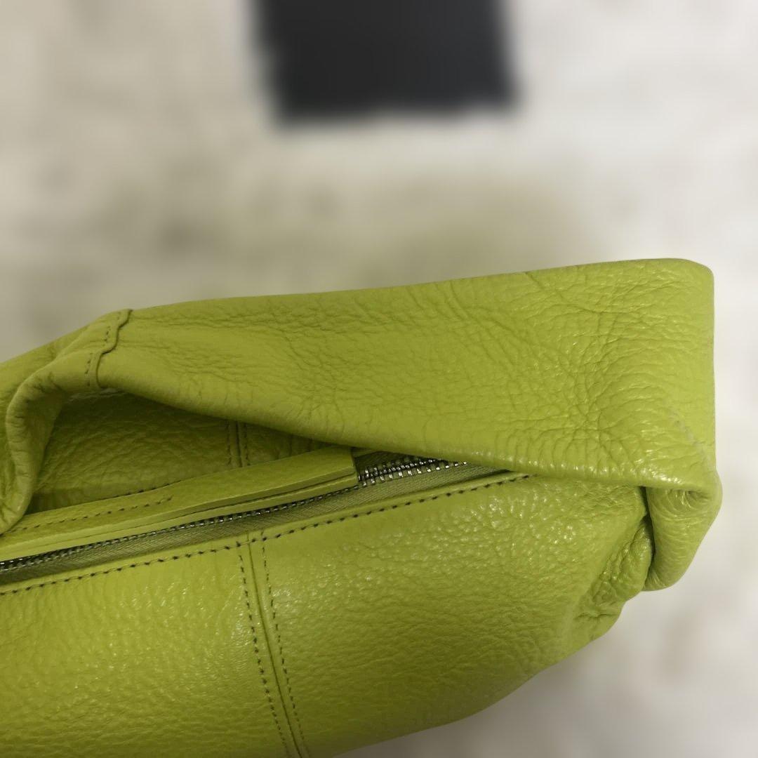 極美品】TODAYFUL Leather Wrap Bag ライムグリーン - メルカリ
