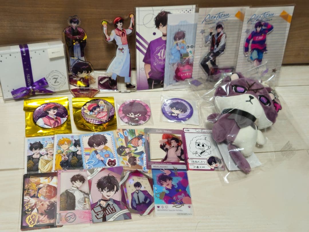 にじさんじ 佐伯イッテツ グッズ まとめ売り - メルカリ
