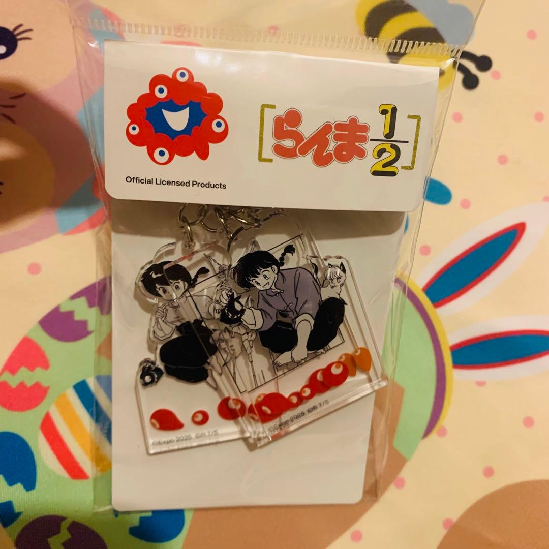 EXPO2025 らんま1/2 万博 3連アクリルキーホルダー② - メルカリ