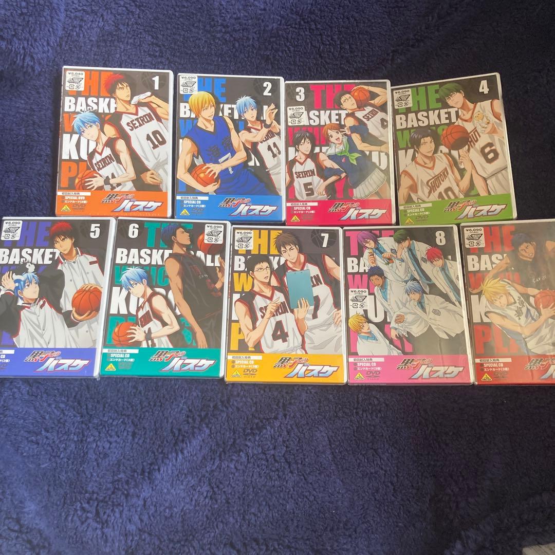 【ほぼ未開封新品】黒子のバスケ　DVD・Blu-rayまとめ売り