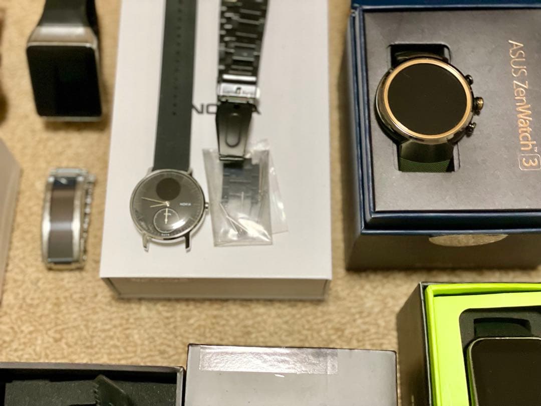 スマートウォッチ 21個ジャンクセットNOKIA ZENWATCH wena3入 - メルカリ