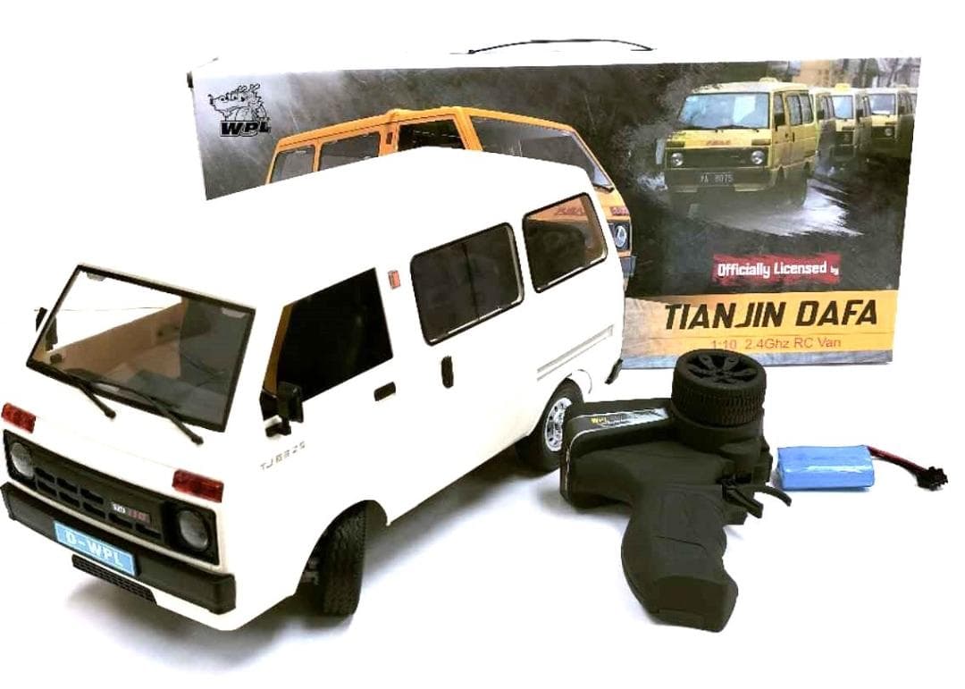1/10ラジコンカー　軽バンタイプラジコン　WPL　D-42 楽天市場】WPL D-42 2.4GHz 1/10 RTR 軽バン ラジコン 箱バン 軽トラ