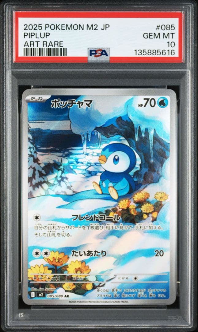 ポッチャマar プロモ PSA10 連番 - メルカリ