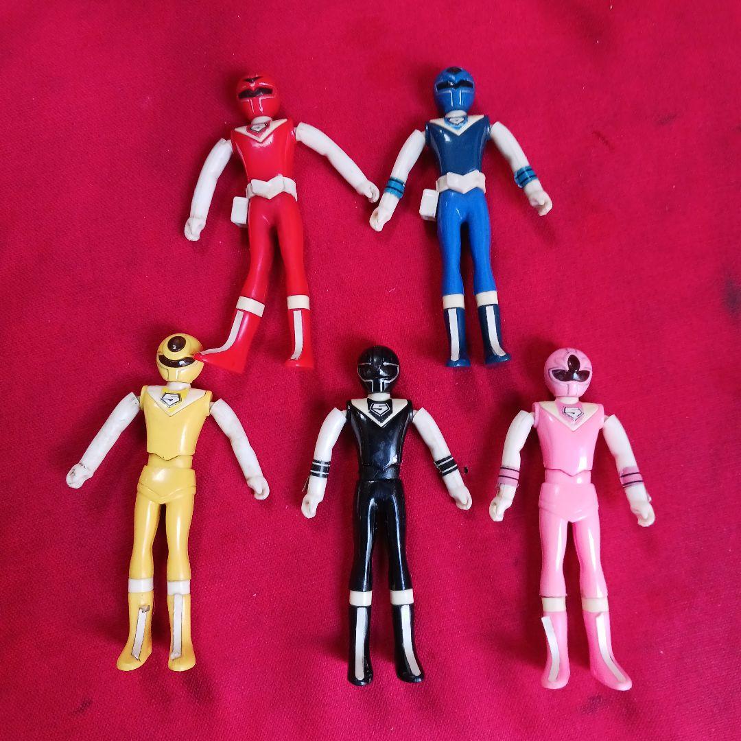 光戦隊マスクマン 5体セット 1987年 ソフビ 中古 - メルカリ