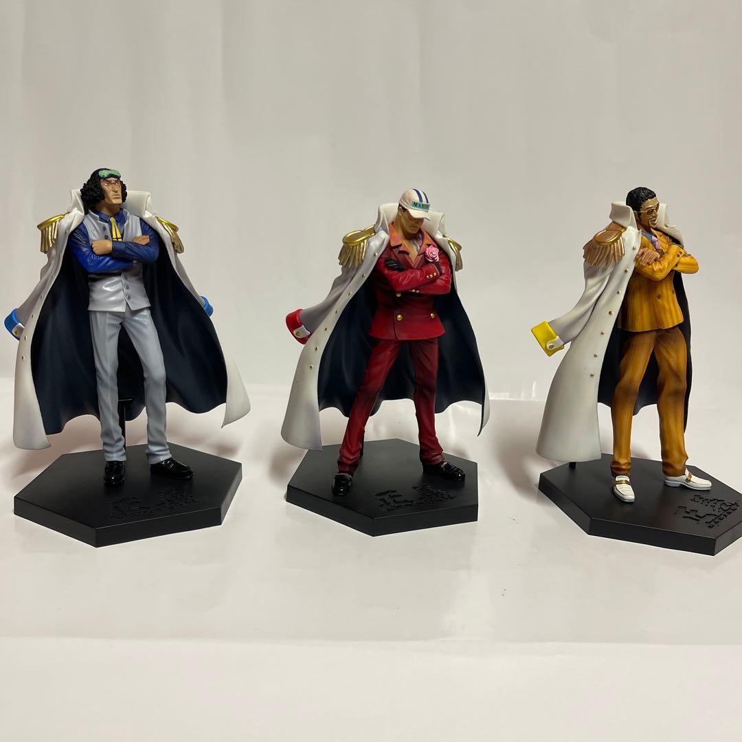 ワンピースDX海軍フィギュア センゴク 赤犬 黄猿 青雉 ガープ 5体