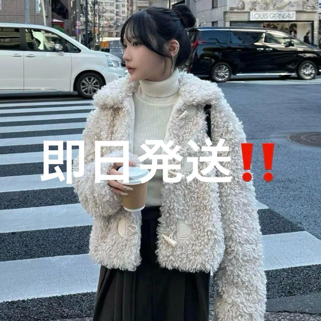 限定大特価・即日発送】プードルファータッチダッフルコート - メルカリ