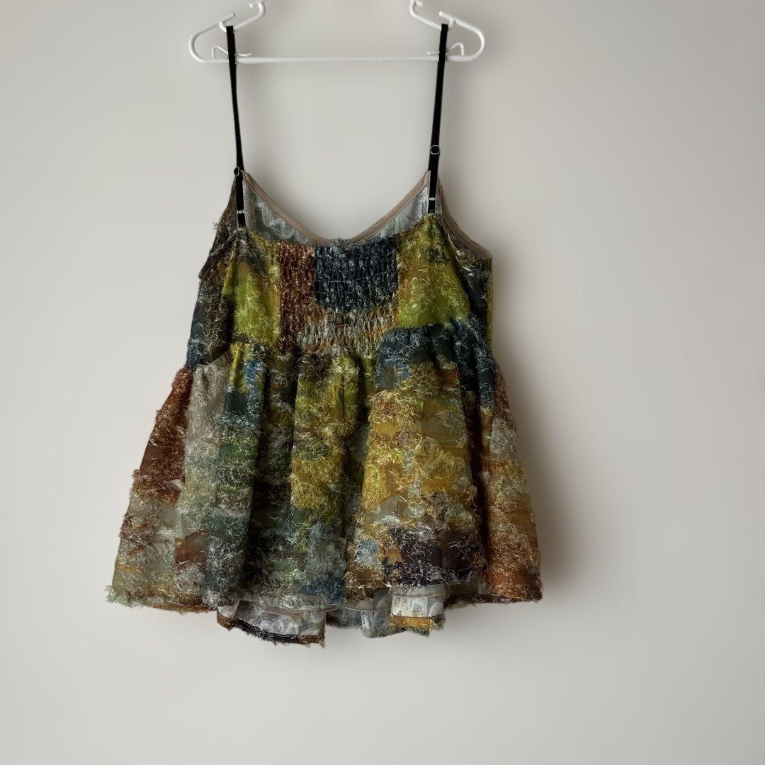 10/1までとい★ RACHEL FLUFFY ART CAMISOLE