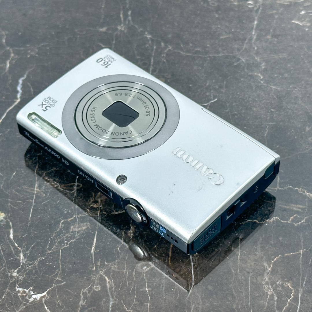 美品】Canon PowerShot A2300 シルバー◯