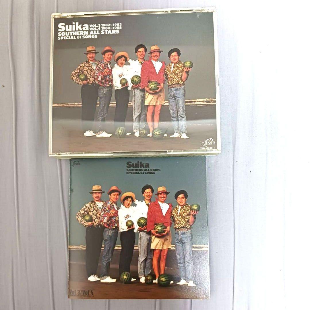 極美品・缶/CD】サザンオールスターズ 限定盤「すいか」CD4枚組 特典