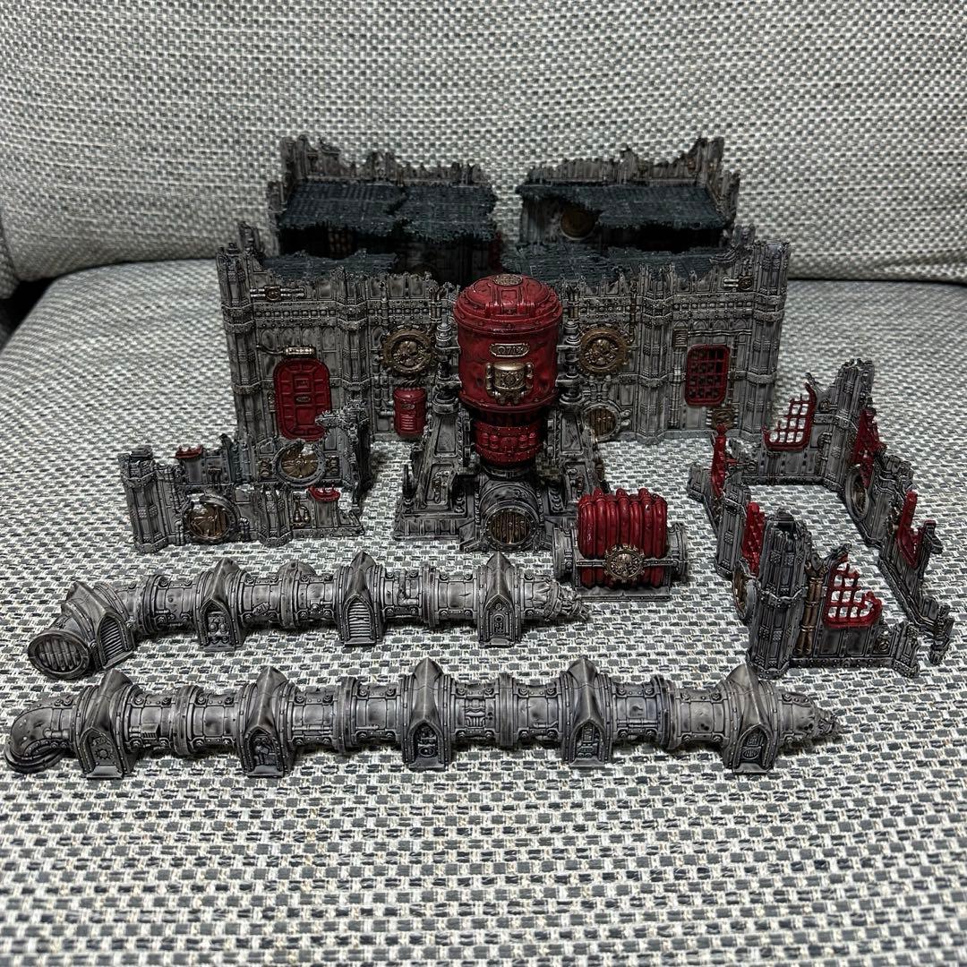 Warhammer テレインセット 塗装済み ウォークライ】タラクシスのテレインセット - たるいのウォーハンマー