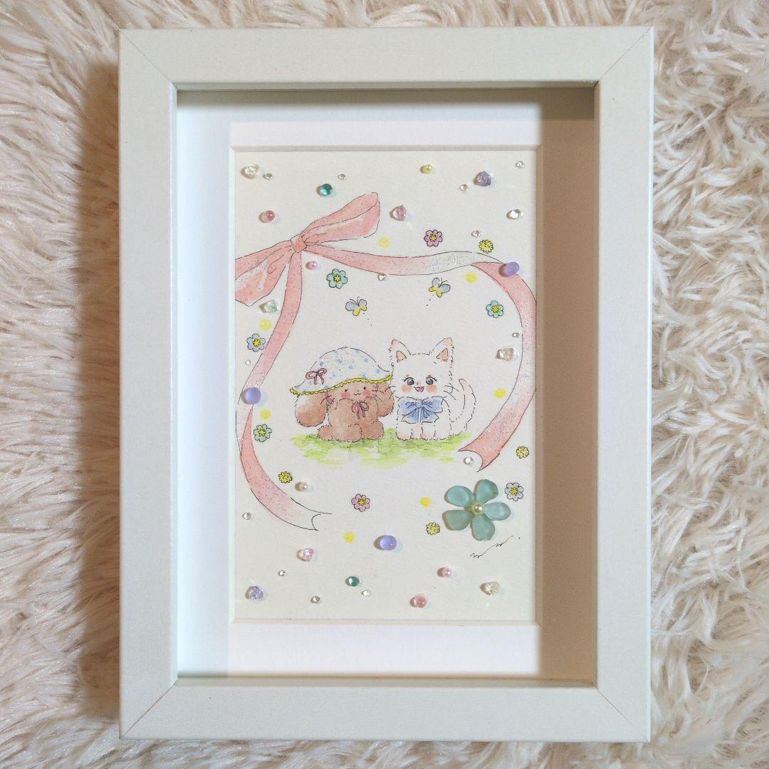 Miriaページ 　☆シーグラスアート☆　☆手描きイラスト☆　☆原画☆