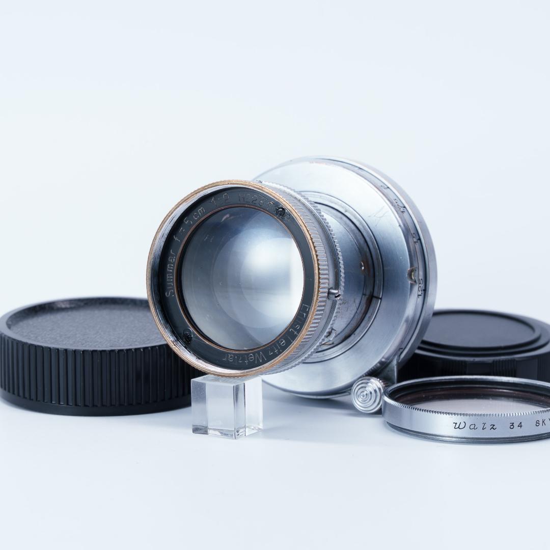 虹のかかる癖玉！Leica Summar 50mm F2 オールドレンズ - メルカリ