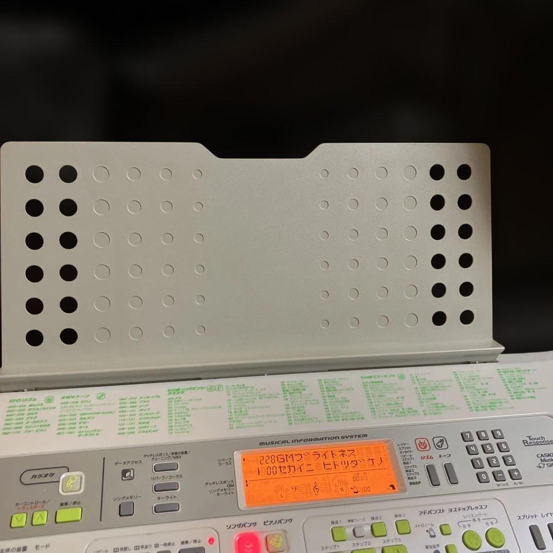 CASIO 電子キーボード LK-58(800音色 120リズム) - メルカリ