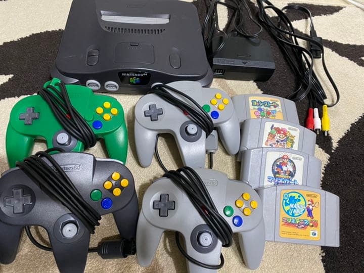 Nintendo 旧世代ゲーム機本体 NINTENDO 64＋ソフト NINTENDO 64 - Nintendo 旧世代ゲーム機本体 NINTENDO 64の通販 by