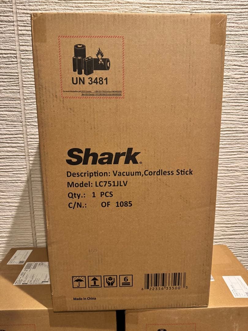 Shark コードレススティック掃除機 LC751JLV Shark（シャーク） 掃除機 コードレススティッククリーナー Shark
