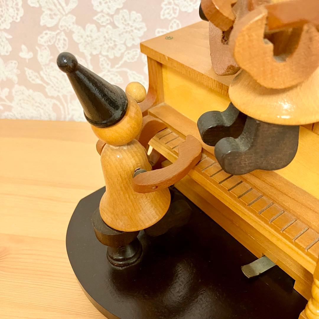 サンキョー 木製からくりオルゴール PIRROT THEATRE - メルカリ