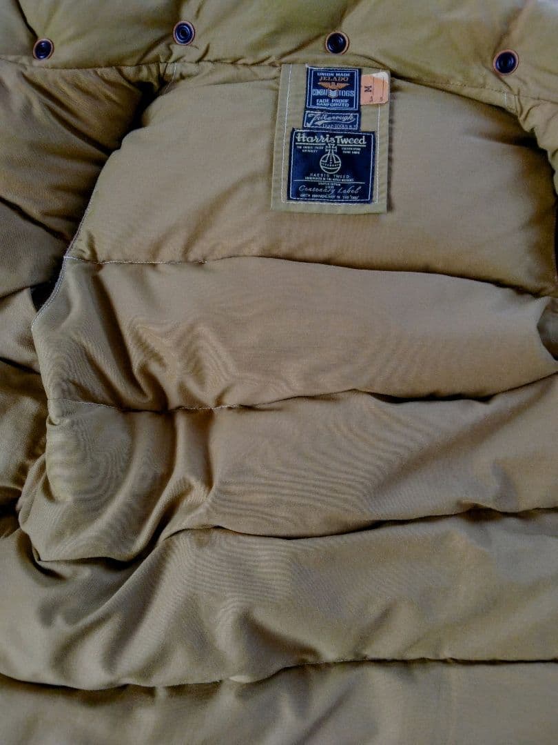 コリンボ ジェラード ハリス ツイード トリプルネーム ベスト サイズM