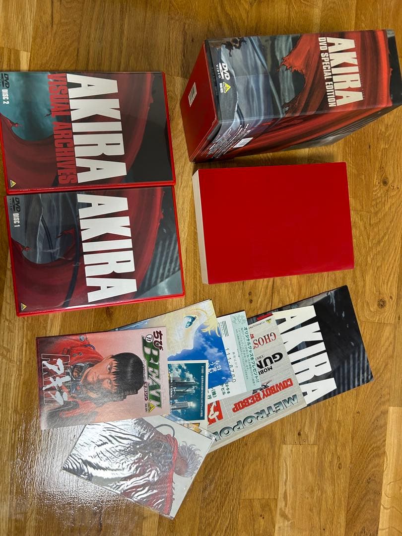 AKIRA DVD & VHS & スチームボーイDVD